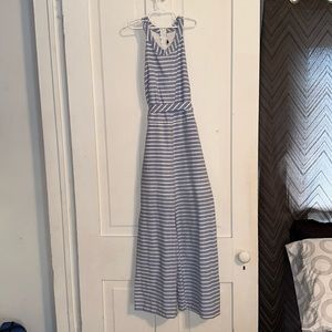 Striped romper — size medium